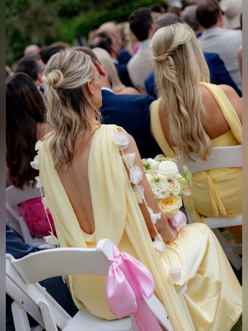 Revolve yellow gown